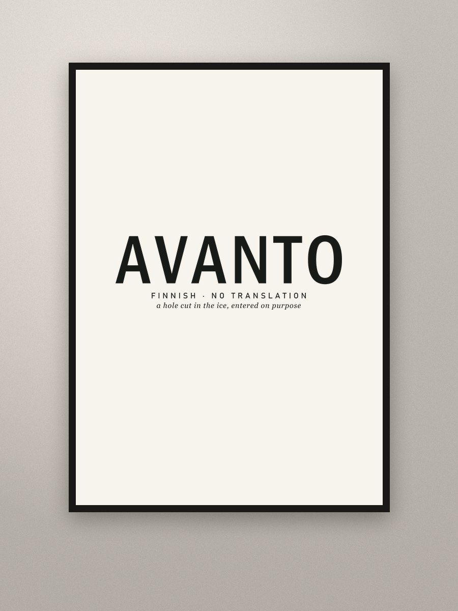 Avanto — Art Print