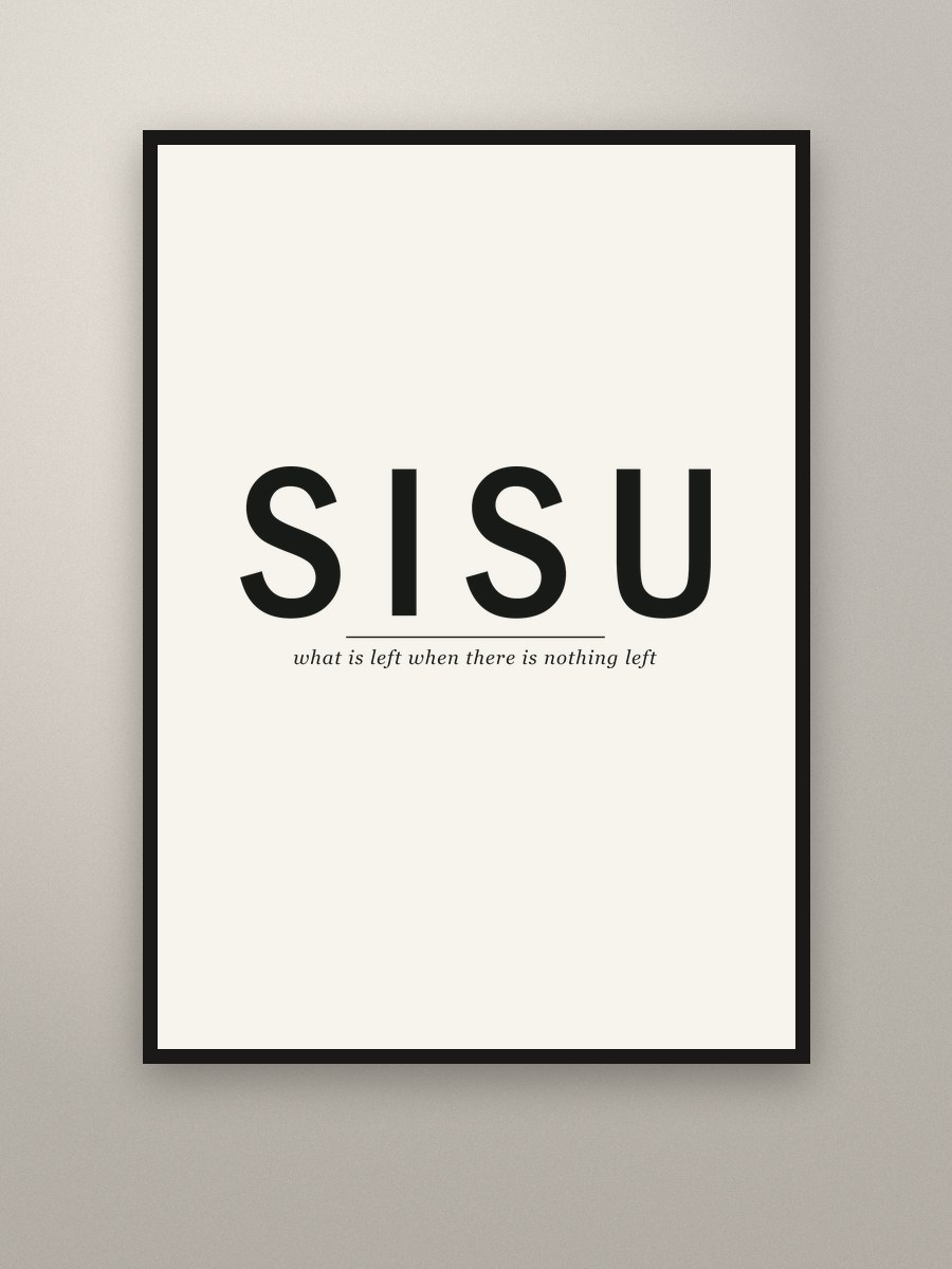 Sisu — Art Print
